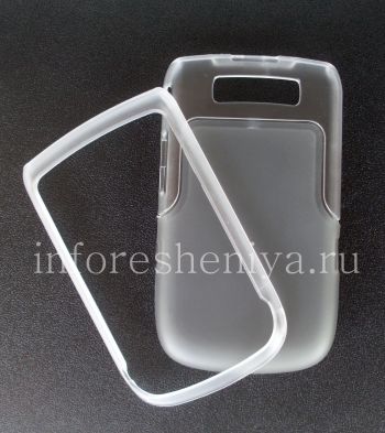 Silicone Case disegel dengan sisipan plastik untuk BlackBerry 9800 / 9810 Torch