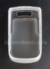 Photo 5 — Silicone Case disegel dengan sisipan plastik untuk BlackBerry 9800 / 9810 Torch, Abu-abu / Transparan