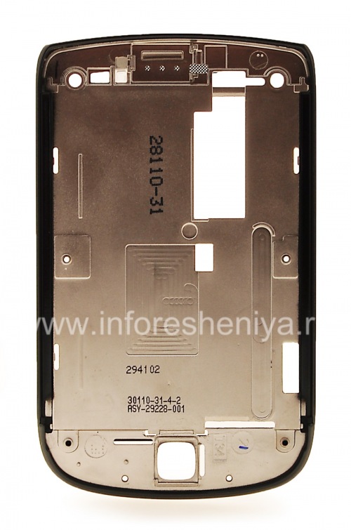 Photogallery for Slider dengan rim untuk BlackBerry 9800 / 9810 Torch, Gelap metalik (Arang) product