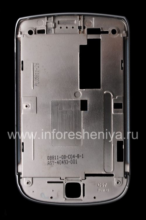 Photogallery for Slider dengan rim untuk BlackBerry 9800 / 9810 Torch, Perak (silver) product