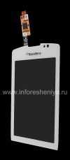 Photo 4 — Touch-screen (zokuthinta isikrini) for BlackBerry 9800 / 9810 Torch, white