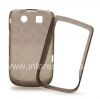 Photo 1 — Silicone Case dikemas dengan pola "Rings" untuk BlackBerry 9800 / 9810 Torch, abu-abu