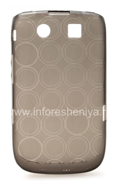 Photogallery for Silicone Case packed with pattern &quot;Rings&quot; for BlackBerry 9800/9810 Torch, Gray product