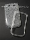 Photo 1 — Silicone Case dikemas dengan pola "Rings" untuk BlackBerry 9800 / 9810 Torch, putih