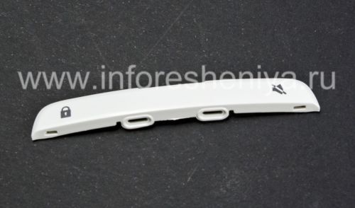 Photogallery for El panel superior con botones para BlackBerry 9800/9810 Torch, Color blanco product