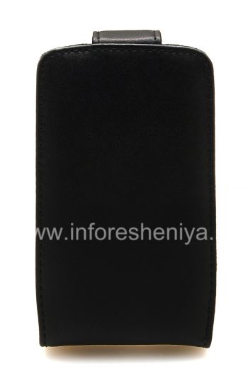 Signature Leather Case mit vertikalen Öffnungsabdeckung Doormoon für Blackberry 9800/9810 Torch