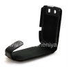 Photo 6 — Caso Firma de cuero con tapa de apertura vertical Doormoon para BlackBerry 9800/9810 Torch, Negro, textura fina