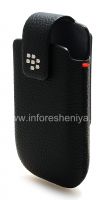 Кожаный чехол с клипсой Leather Swivel Holster для BlackBerry