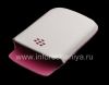 Photo 6 — Cuir d'origine Case-poche Pocket en cuir pour BlackBerry 9800/9810 Torch, Blanc / Rose (Blanc / Rose Accents)