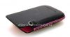 Photo 5 — Asli Leather Case-saku Kulit Pocket untuk BlackBerry 9800 / 9810 Torch, Black / Pink (Black w / Pink Aksen)