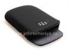 Photo 6 — Original-Leder-Kasten-Tasche mit Metall-Logo Ledertasche für Blackberry 9800/9810 Torch, Black (Schwarz)