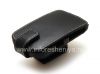 Photo 3 — Signature cuir à la main de cas Monaco flip / livre étui en cuir de type pour BlackBerry 9800/9810 Torch, Noir (Black), à ouverture verticale (Flip)