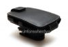 Photo 7 — Firma de cuero hecha a mano Monaco Flip Case / caja de libro de cuero Tipo para BlackBerry 9800/9810 Torch, Negro (Negro), de apertura vertical (tirón)