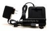 Photo 1 — Proprietary docking station for charging the phone and battery Mobi Products Cradle for BlackBerry 9800/9810 Torch, The black