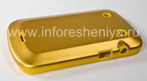 Photogallery for ब्लैकबेरी 9900/9930 Bold टच के लिए एल्यूमिनियम प्रकरण के साथ सिलिकॉन प्रकरण, सोना product