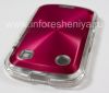 Photo 6 — एक धातु "सीडी" के साथ प्लास्टिक के मामले ब्लैकबेरी 9900/9930 Bold टच के लिए सम्मिलित, लाल