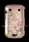 Photo 2 — Plastic bag-cover with rhinestones for BlackBerry 9900/9930 Bold Touch, Jewellery, Pink