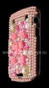 Photo 5 — Plastic bag-cover with rhinestones for BlackBerry 9900/9930 Bold Touch, Jewellery, Pink