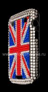 Photo 5 — Plastic bag-cover with rhinestones for BlackBerry 9900/9930 Bold Touch, Flag of United Kingdom