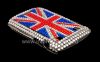 Photo 6 — Plastic bag-cover with rhinestones for BlackBerry 9900/9930 Bold Touch, Flag of United Kingdom