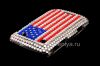 Photo 4 — Plastic bag-cover with rhinestones for BlackBerry 9900/9930 Bold Touch, Flag of United States