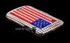 Photo 6 — Plastic bag-cover with rhinestones for BlackBerry 9900/9930 Bold Touch, Flag of United States