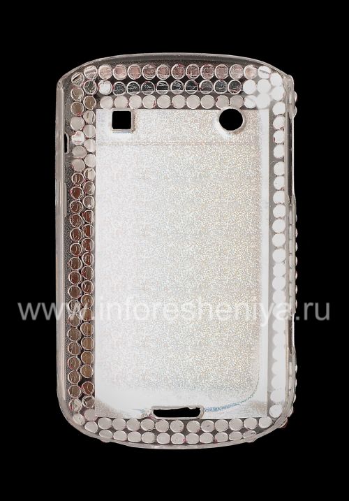 Photogallery for ब्लैकबेरी 9900/9930 Bold टच के लिए स्फटिक के साथ प्लास्टिक बैग कवर, हैलो किट्टी, गुलाबी product