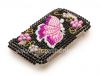 Photo 4 — Plastic bag-cover with rhinestones for BlackBerry 9900/9930 Bold Touch, Butterfly, Black