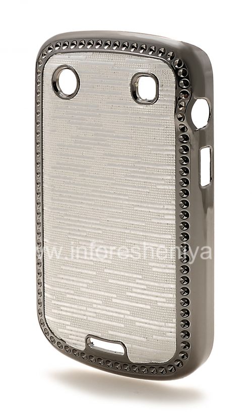 Photogallery for Plastique &quot;Fireworks&quot; Case Cover pour BlackBerry 9900/9930 Bold tactile, argent product