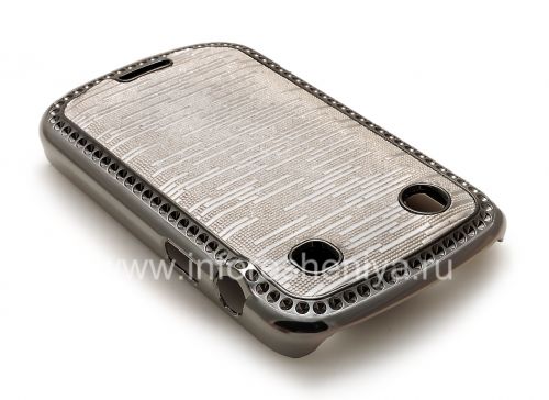 Photogallery for Plastique &quot;Fireworks&quot; Case Cover pour BlackBerry 9900/9930 Bold tactile, argent product