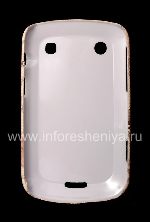 Photogallery for প্লাস্টিক ব্যাগ ঢাকনি BlackBerry 9900 / 9930 Bold টাচ জন্য &quot;অলঙ্কার&quot;, সিরিজ &quot;ফুল&quot;, বেইজ রঙ product