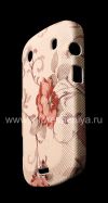 Photo 3 — Plastic bag-cover "Ornament" for BlackBerry 9900/9930 Bold Touch, Series "Flowers", beige