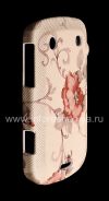 Photo 5 — Plastic bag-cover "Ornament" for BlackBerry 9900/9930 Bold Touch, Series "Flowers", beige