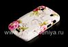Photo 3 — Plastic bag-cover "Ornament" for BlackBerry 9900/9930 Bold Touch, Series "Flowers", White