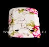Photo 5 — Plastic bag-cover "Ornament" for BlackBerry 9900/9930 Bold Touch, Series "Flowers", White
