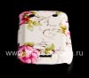 Photo 7 — Plastic bag-cover "Ornament" for BlackBerry 9900/9930 Bold Touch, Series "Flowers", White