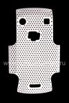 Photo 6 — La cubierta resistente perforado para BlackBerry 9900/9930 Bold Touch, Fucsia / blanco