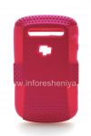 Photo 1 — La cubierta resistente perforado para BlackBerry 9900/9930 Bold Touch, Rosa / Fucsia