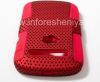 Photo 4 — La cubierta resistente perforado para BlackBerry 9900/9930 Bold Touch, Rojo / Rojo