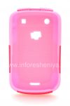 Photo 2 — Couvrir robuste perforés pour BlackBerry 9900/9930 Bold tactile, Rosé / Rouge framboise