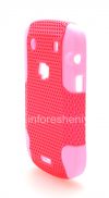 Photo 3 — La cubierta resistente perforado para BlackBerry 9900/9930 Bold Touch, Rosado / Frambuesa