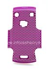 Photo 6 — La cubierta resistente perforado para BlackBerry 9900/9930 Bold Touch, Rosa / púrpura
