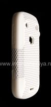 Photo 4 — Couvrir robuste perforés pour BlackBerry 9900/9930 Bold tactile, Blanc / Blanc