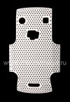 Photo 6 — Couvrir robuste perforés pour BlackBerry 9900/9930 Bold tactile, Blanc / Blanc