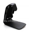 Photo 6 — Leather case cover with vertical opening for BlackBerry 9900/9930 Bold Touch, Black, large texture