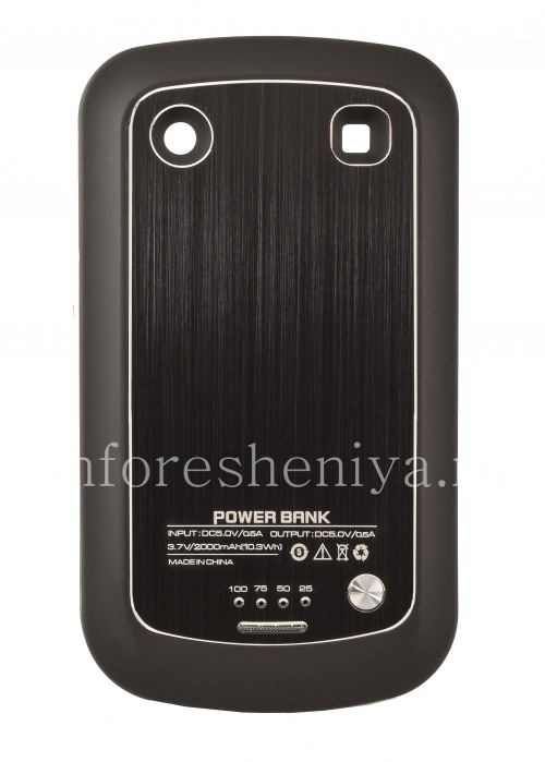 Photogallery for غطاء البطارية للبلاك بيري 9900 Bold تاتش, أسود غير لامع أسود مع إدراج المعدن product