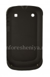 Photo 2 — غطاء البطارية للبلاك بيري 9900 Bold تاتش, أسود غير لامع أسود مع إدراج المعدن