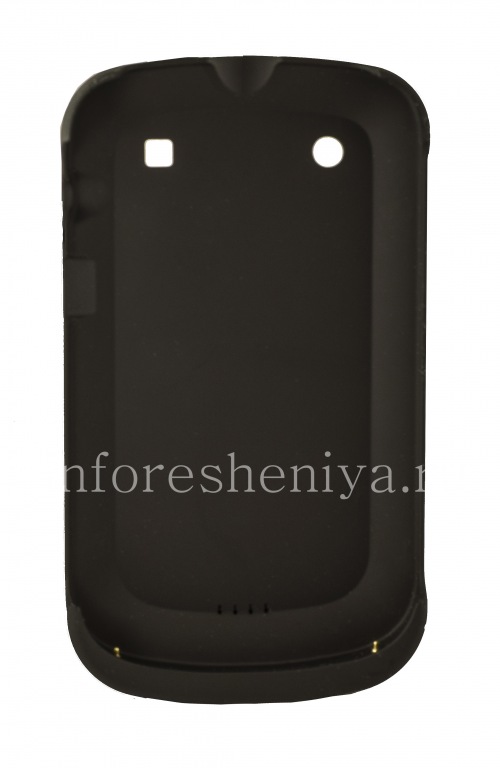 Photogallery for غطاء البطارية للبلاك بيري 9900 Bold تاتش, أسود غير لامع أسود مع إدراج المعدن product