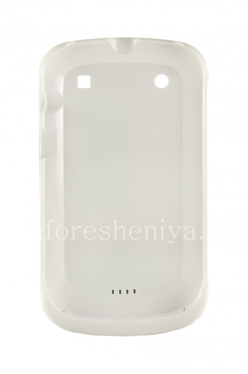 Photogallery for غطاء البطارية للبلاك بيري 9900 Bold تاتش, أبيض لامع مع إدراج المعدن product
