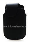 Photo 1 — Kulit Kasus dengan Klip untuk BlackBerry 9900 / 9930/9720, Hitam, tekstur halus